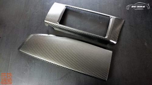 RM 86/BRZ ダッシュボードパネル&オーディオパネル ( ドライカーボン )